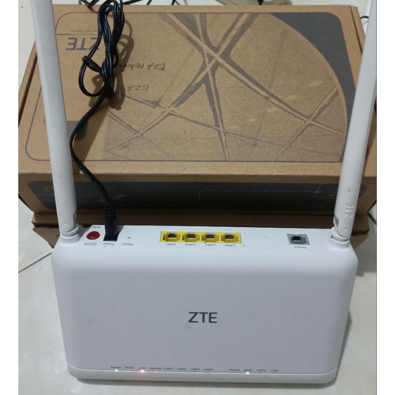 ZTE ZXHN F670L Port Ijo
