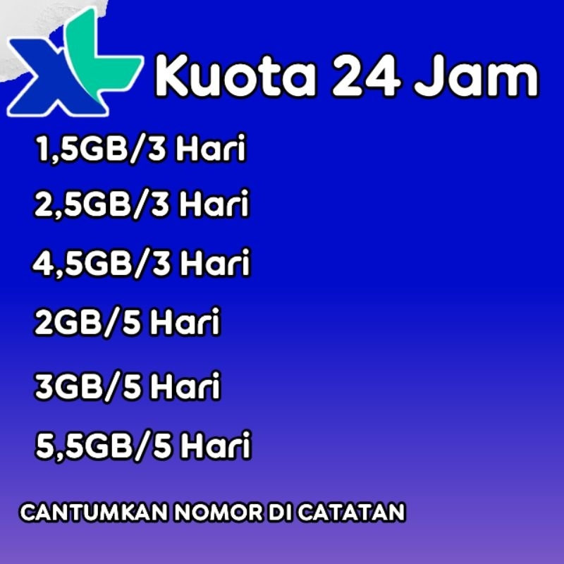 Hotrod XL 1GB 2 Hari 24 Jam