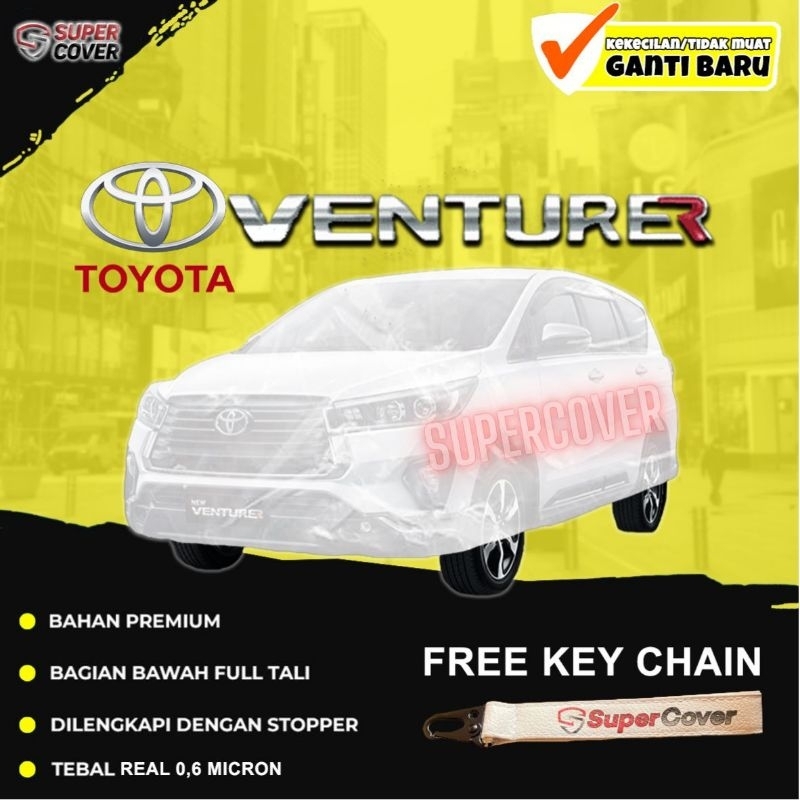 sarung mobil innova venture plastik cover mobil anti air waterproof