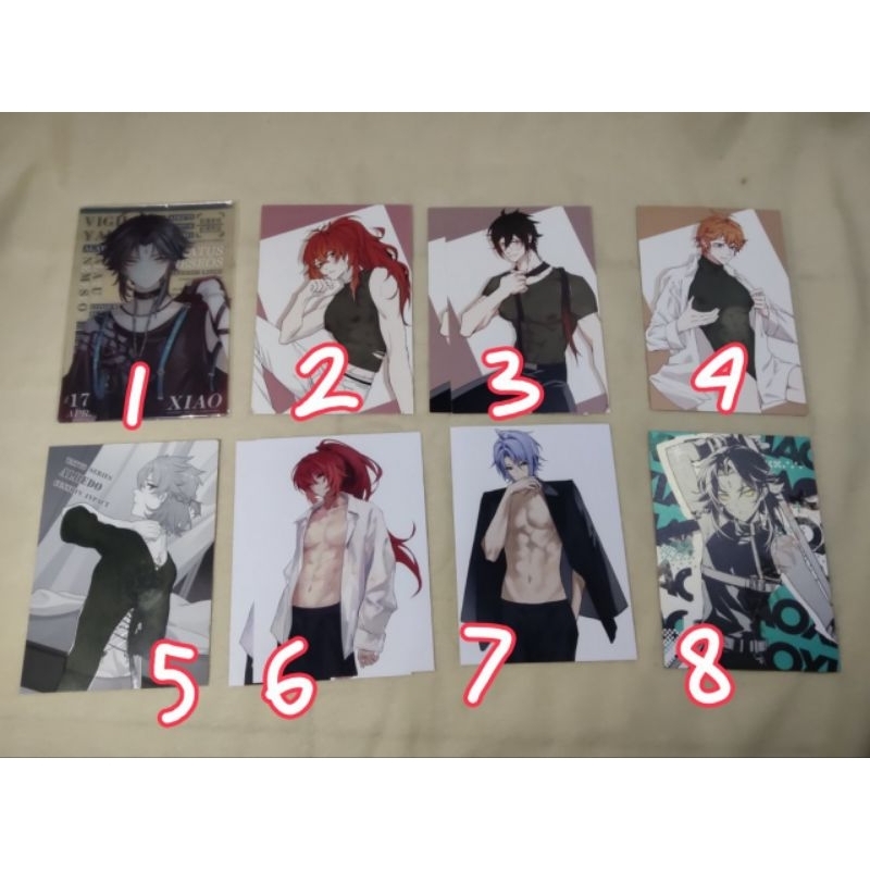 [READY STOCK] FANMERCH UNOFFICIAL CN LOKAL GENSHIN IMPACT GI AYATO DILUC KAZUHA CLEARANCE SALE LUMI 