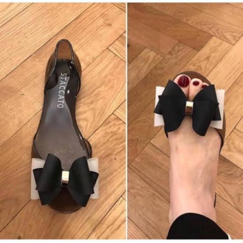 PRELOVED JELLY SHOES STACCATO ORI 100%
