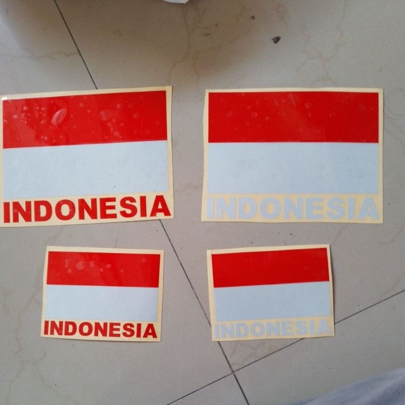 

stiker cutting bendera Indonesia