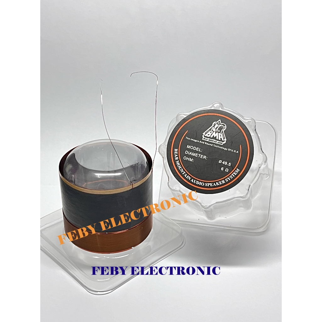 Spol speaker 49,5mm BMA voice coil speaker spool spul SPULL speaker