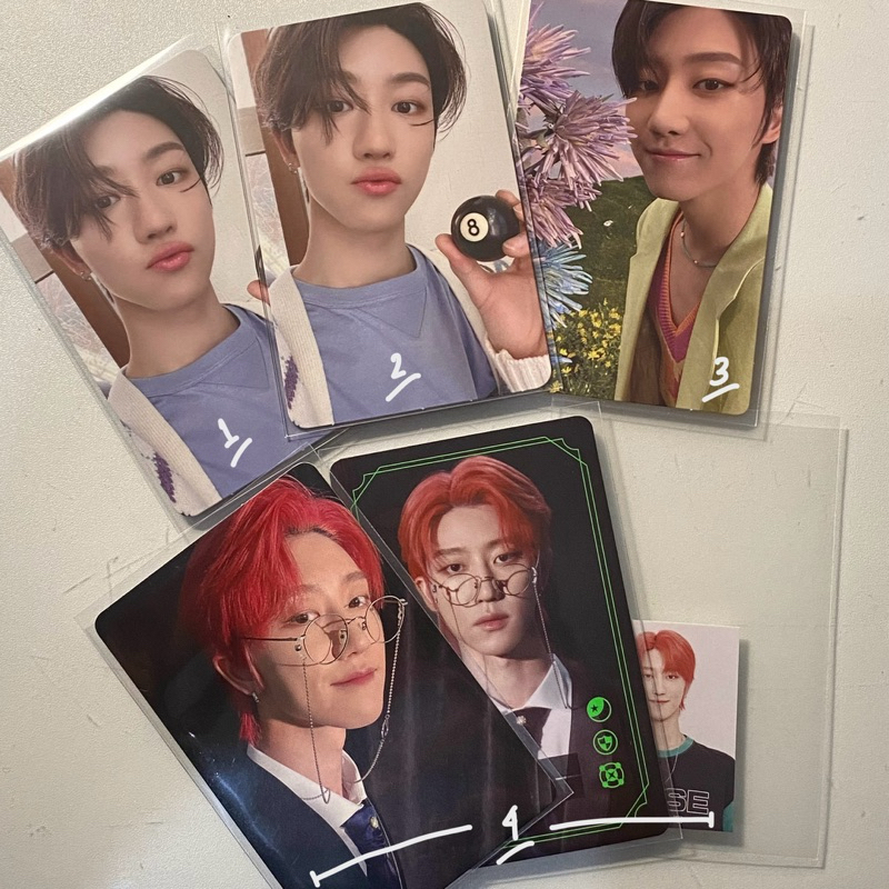 [UBAH JNT] seventeen — svt the8 minghao jun photocard pc