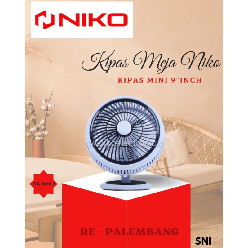 KIPAS ANGIN MINI|KIPAS NIKO|NK-906A