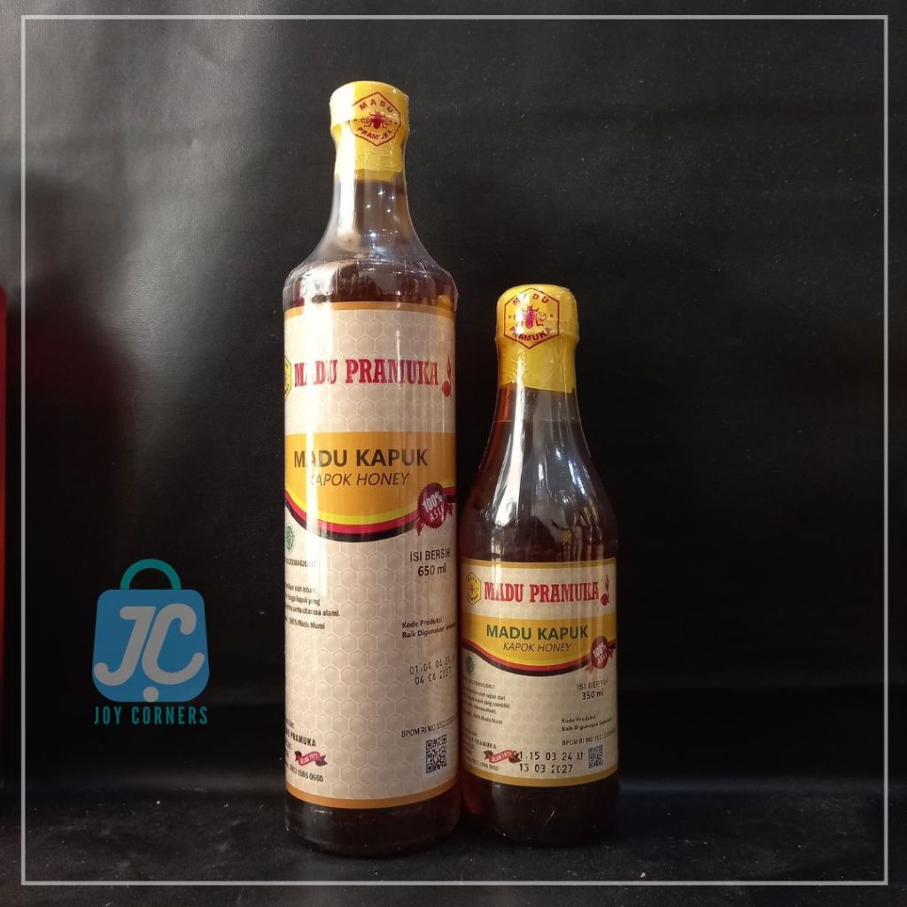 

Madu Pramuka Madu Kapuk Randu Kapok Honey 650ml - 100% Madu Murni