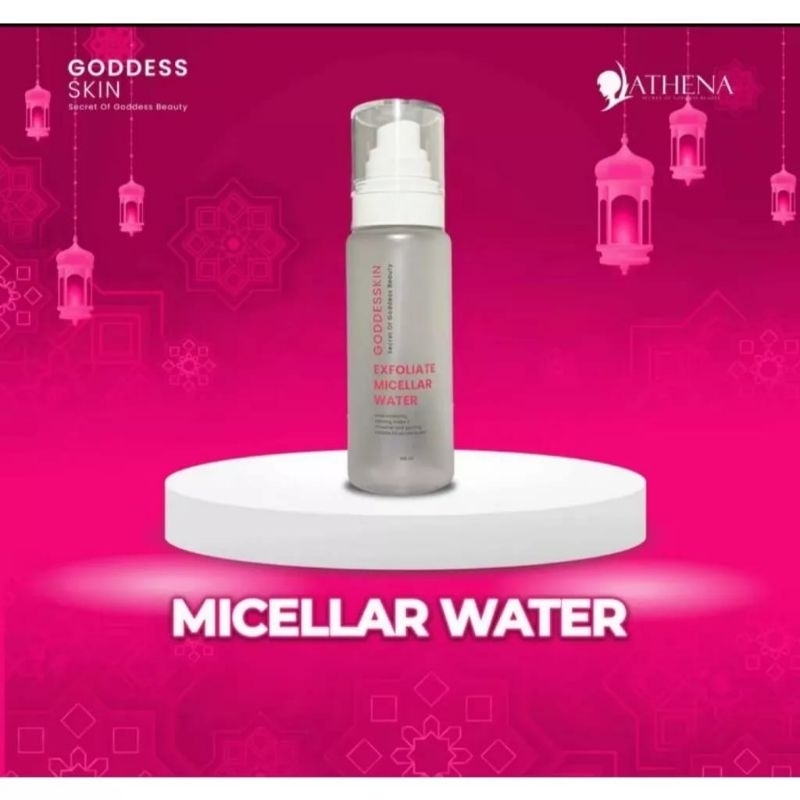 Goddesskin - EXFOLIATE MICELLAR WATER by Dr. Richard Lee (100% ORIGINAL) | Micellar Water by Athena 