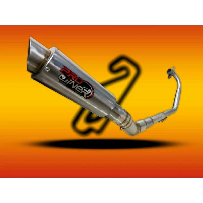 Knalpot Proliner Vixion Old New, Verza, Xabre, CS1, Thunder, Tiger, Sonic 150 Dll