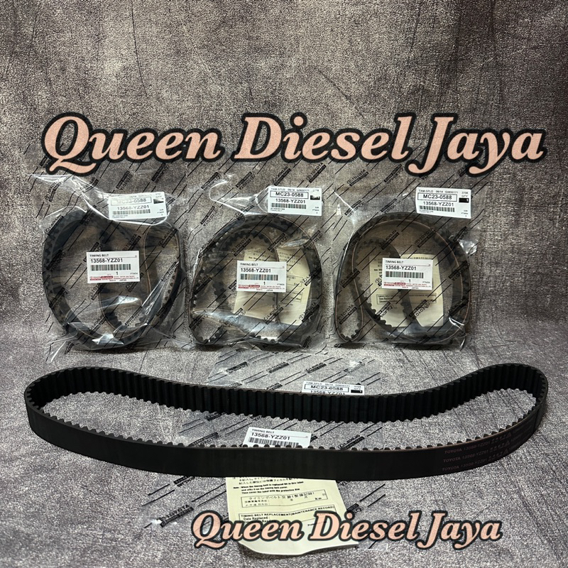 Timing Belt Toyota Kijang Kapsul Diesel 2L Kijang LGX Diesel 13568-YZZ01