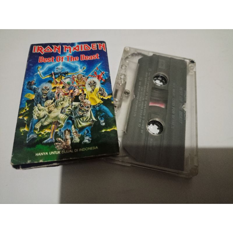 kaset iron Maiden - the best of the beast