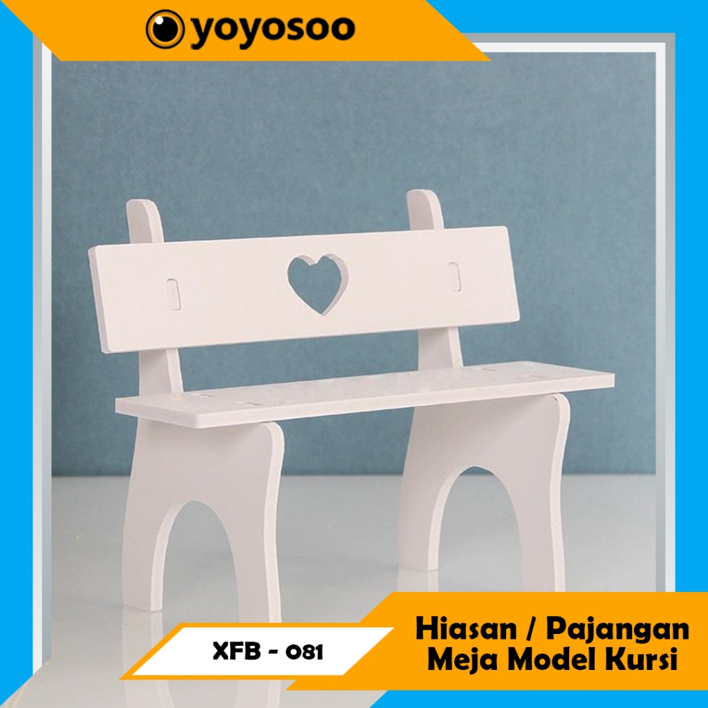 Dekorasi Boneka Menjuntai Kursi Miniatur Kursi Boneka Mini Bangku Taman Mini - YOYOSOO