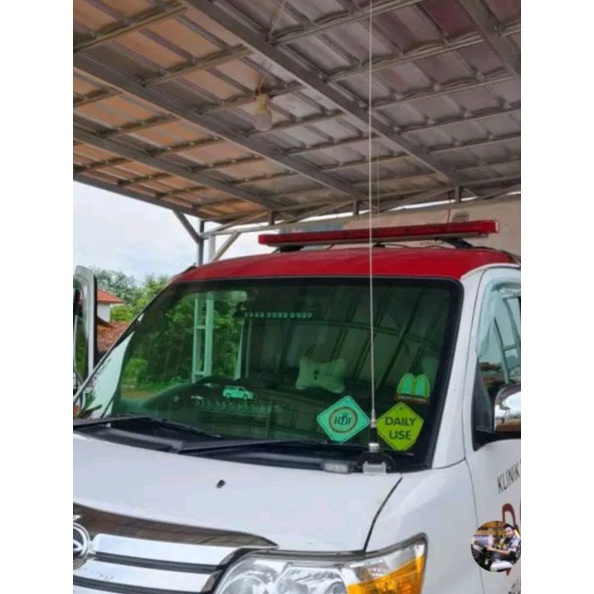 antena antenna radio mobil am fm jepit kap mesin  PINTU bagasi BELAKANG gm 5 UNIVERSAL Jeep truk truck KODE U4E7