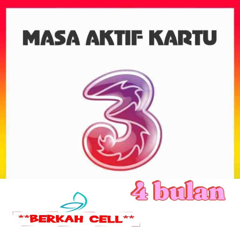 perpanjang masa aktif three/tambah masa aktif 3