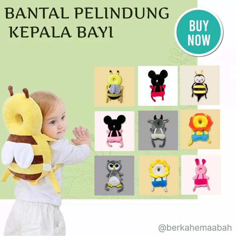 [moon baby] Pelindung kepala bayi/bantal belajar duduk bayi kualitas original terlaris terbaru