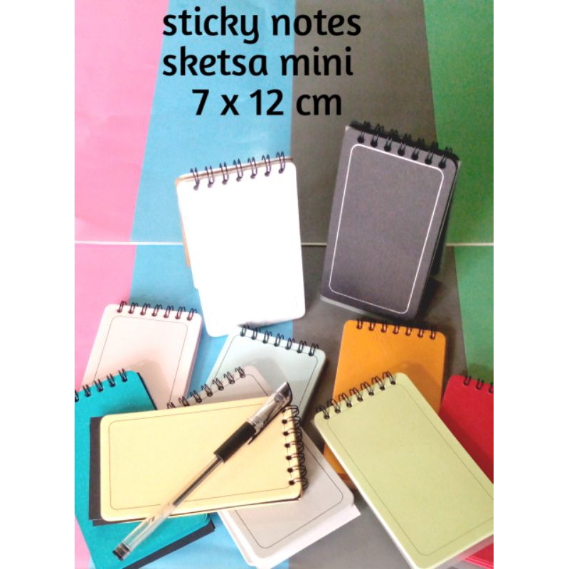 

sketsa mini # sticky notes # memoped