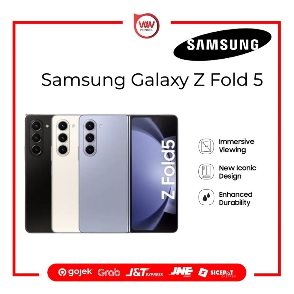 Hp Samsung Galaxy Z Fold 5 Ram 12GB Internal 1TB