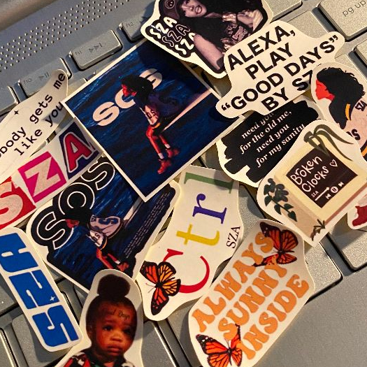 

Sticker Pack SZA musik stiker vinyl glossy stikermusik/stikerband/stikerglossyvinyl/stikertumblr