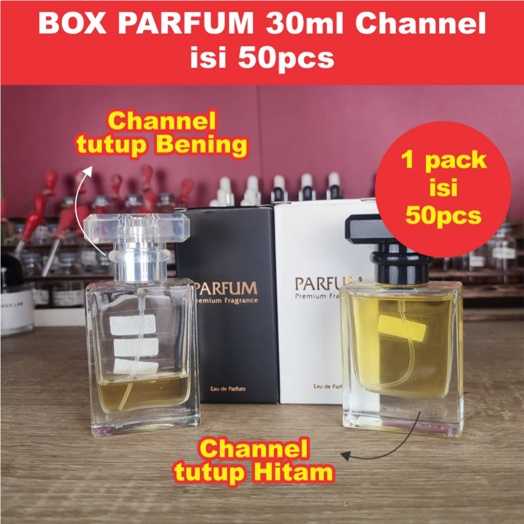 50pcs Dus Parfum Box Parfum Kemasan Parfum 30 ml bisa semua jenis botol parfum