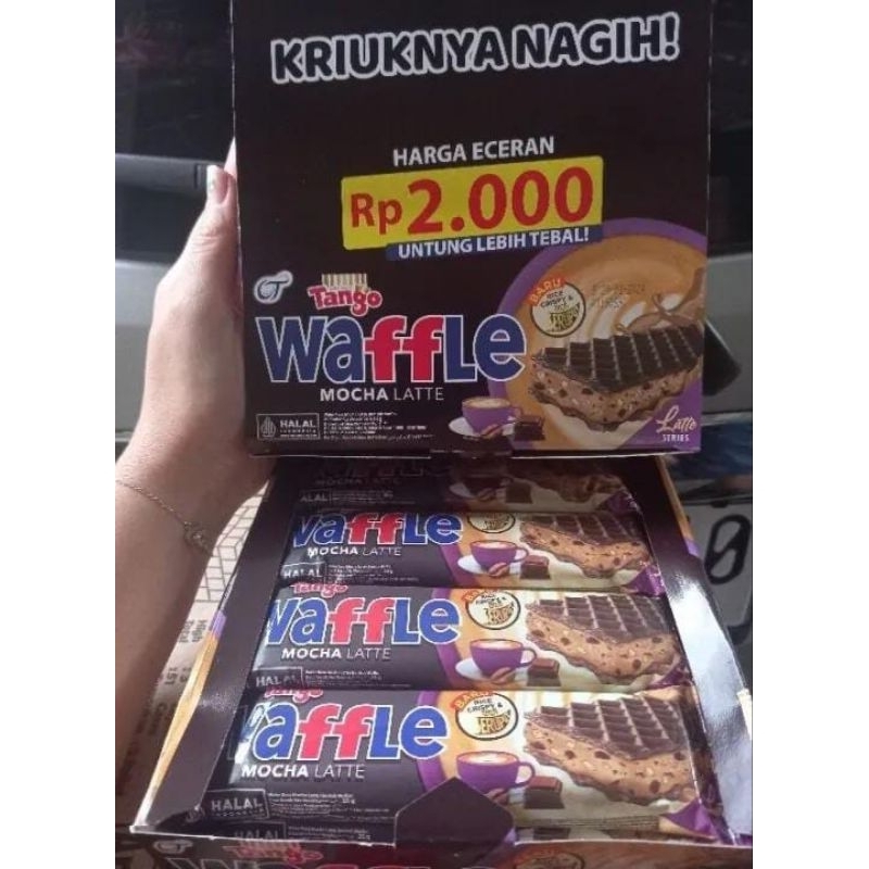 

Tango Waffle Mocha Latte 1 box isi 12pcs