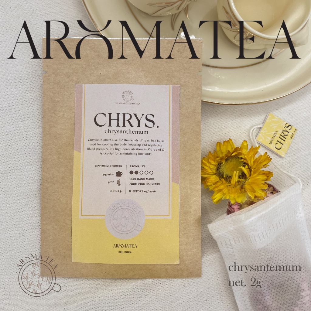

AromaTea Golden Chrysanthemum Import Nylon Teabag