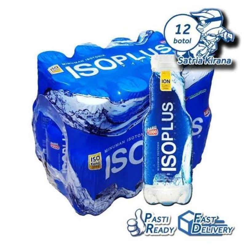 

ISOPLUS MINUMAN ISOTONIK NETTO 12 PCS X 350 ML