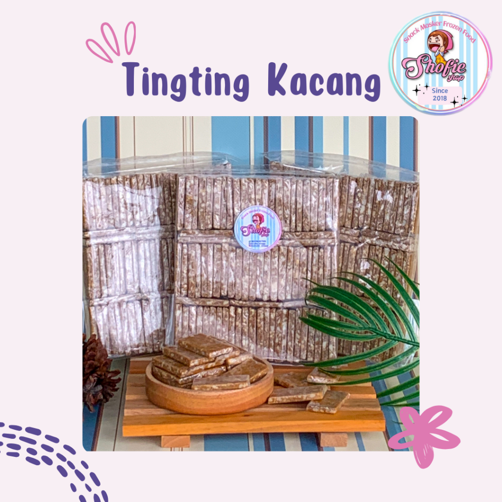 

Ting ting Kacang SDA / Kembang Gula Kacang 500 gram