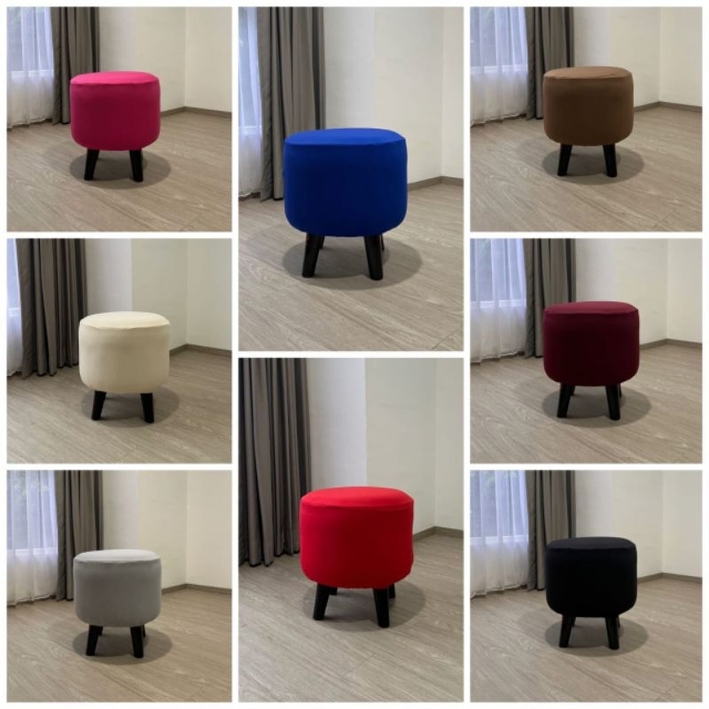 Sarung Stool Bulat / Cover stool Bulat
