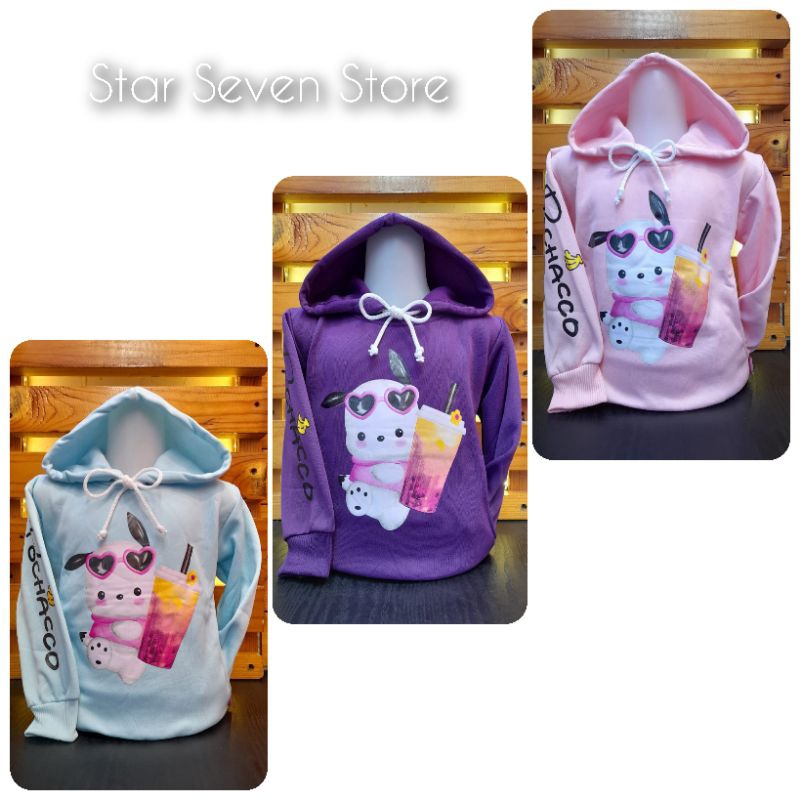 Sweater Anak Perempuan Pochacco/Kids Sweater/Sweater Anak Perempuan/Sweater Anak Perempuan Tebal/Swe
