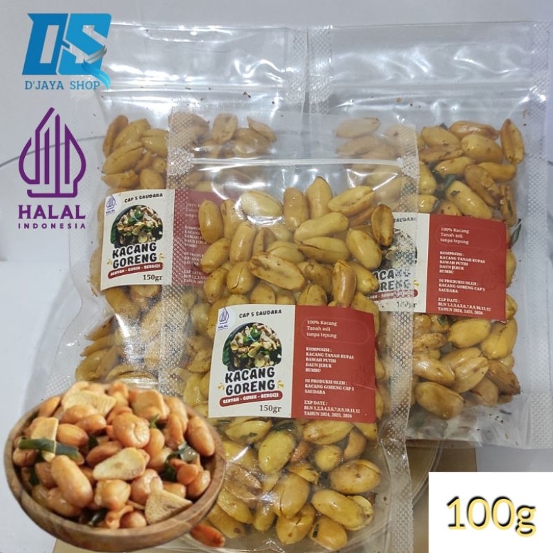 

KACANG GORENG BAWANG DAUN JERUK POUCH 100gr