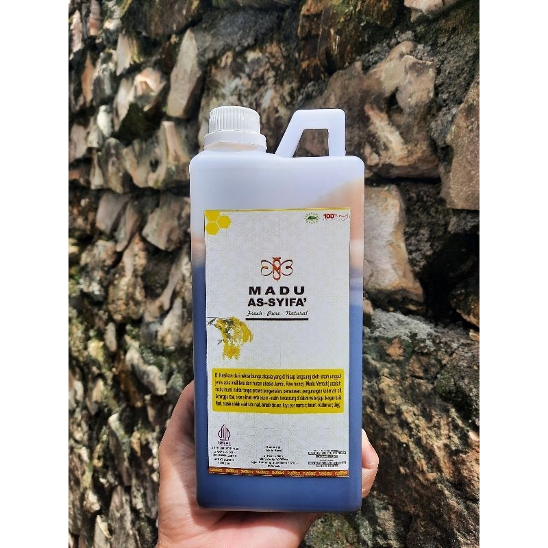 Madu Asli Murni Akasia Carpa dari Hutan Akasia Jambi Netto 1000 gram | Madu Hutan Jambi | Madu Asli 