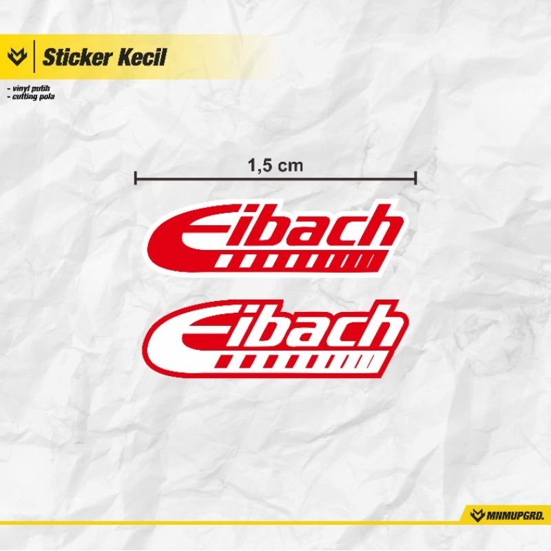 Sticker RC eibach