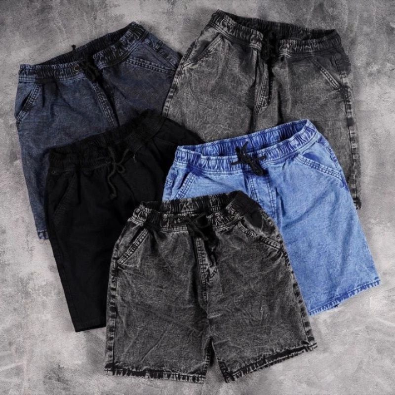 [BISA COD] Pendek Kolor / Kolor Jeans Pendek / Celana Jeans
