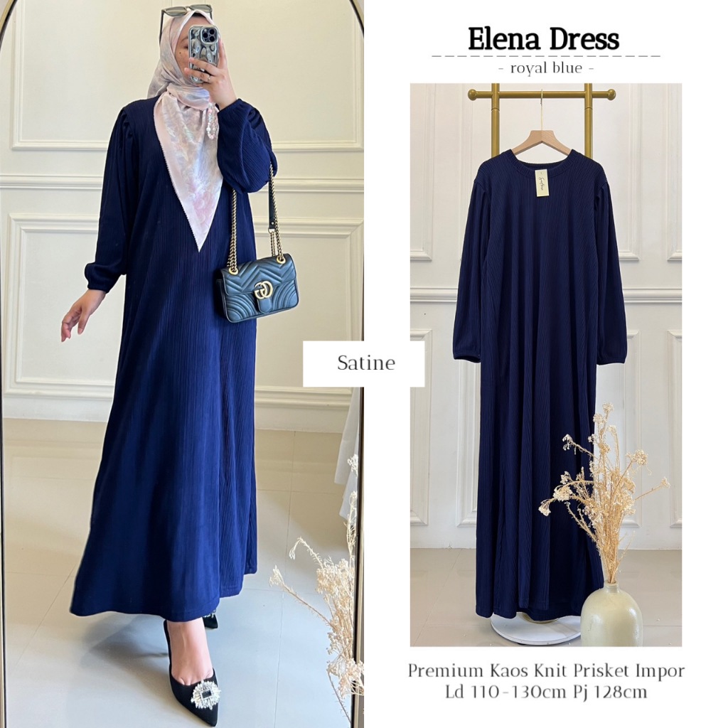 elena dress by satine