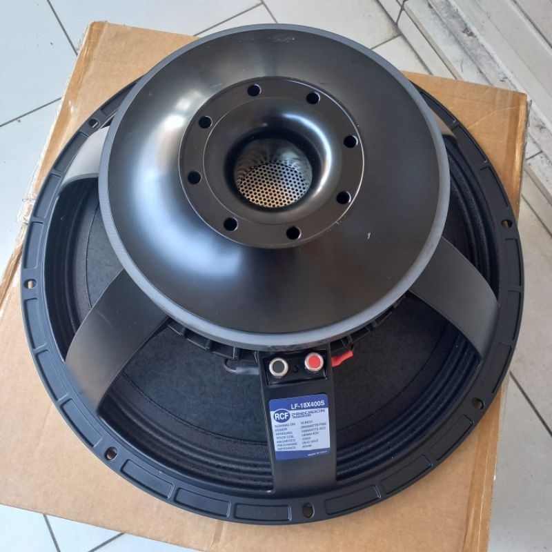 SPEAKER SUBWOOFER RCF LF18x400 SUPER DOUBLE FIT VC 4 INCH SUBWOOFER 18 INCH 18x400S SUPER