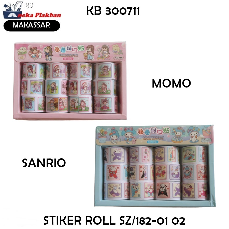 

[BOX/12ROLL] STIKER ROLL SZ/182-01 02