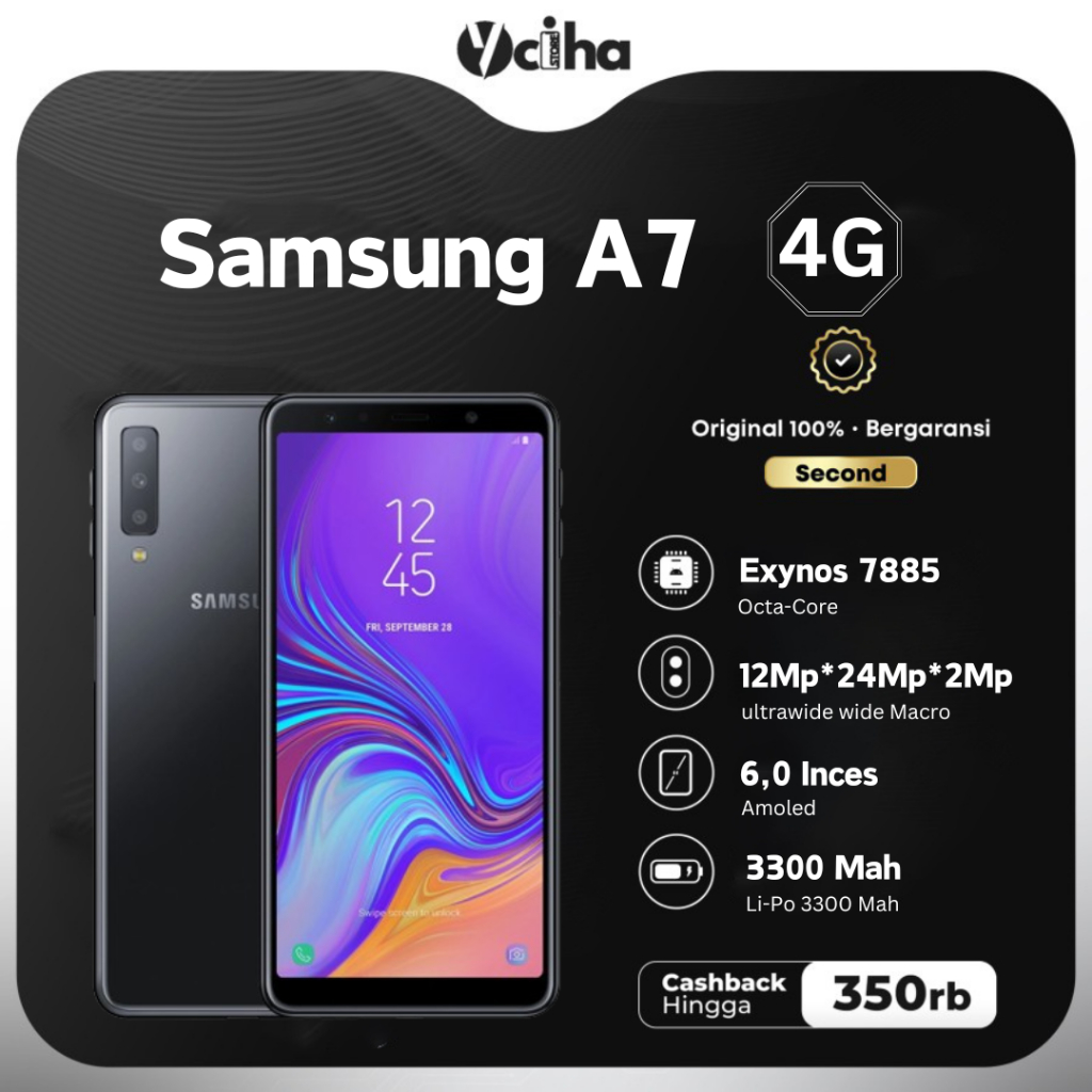 Samsung a7 2018 4/64 Second