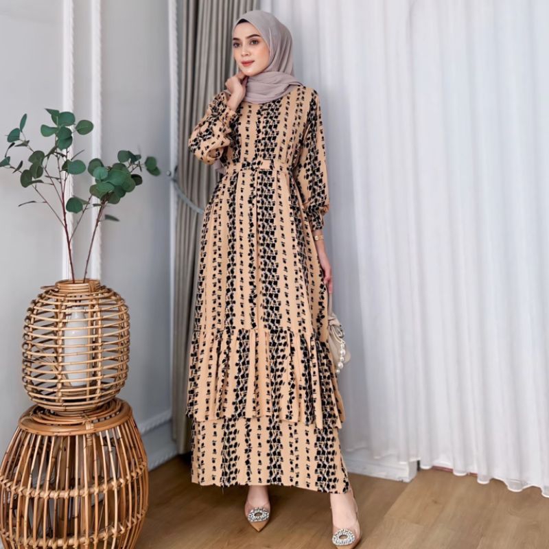 [𝐁𝐲𝐚𝐞𝐞𝐬𝐲𝐚] NEW JASMINE DRESS | Gamis Rayon