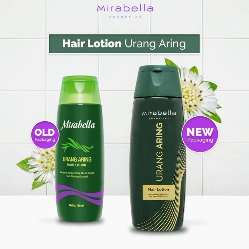Mirabella Urang Aring Hair Lotion Isi 180 ml Original 100%~Asli