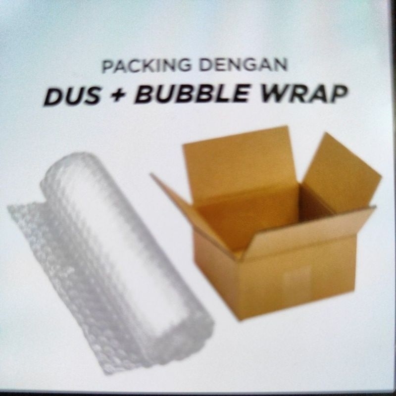 

Packing Dus + Bubble wrap