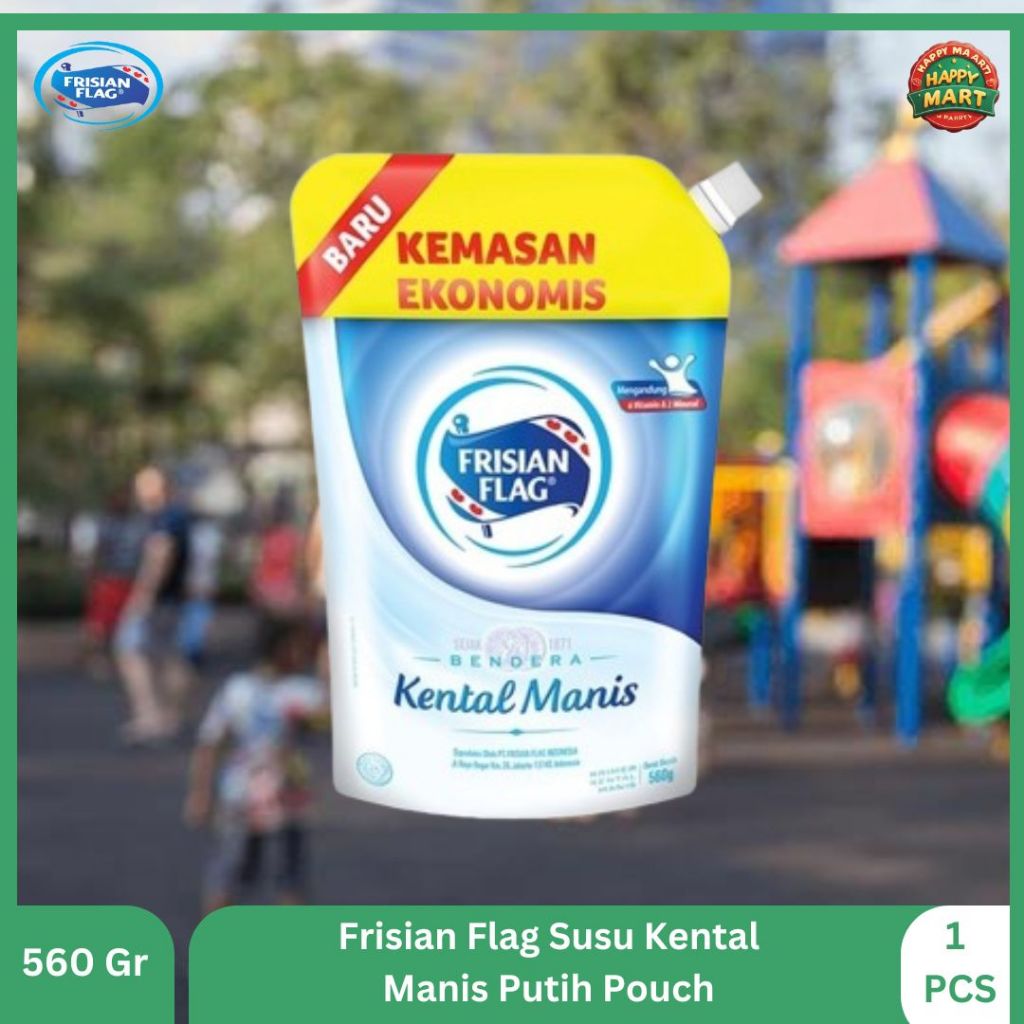 

Frisian Flag Susu Kental Manis Putih Pouch 560G