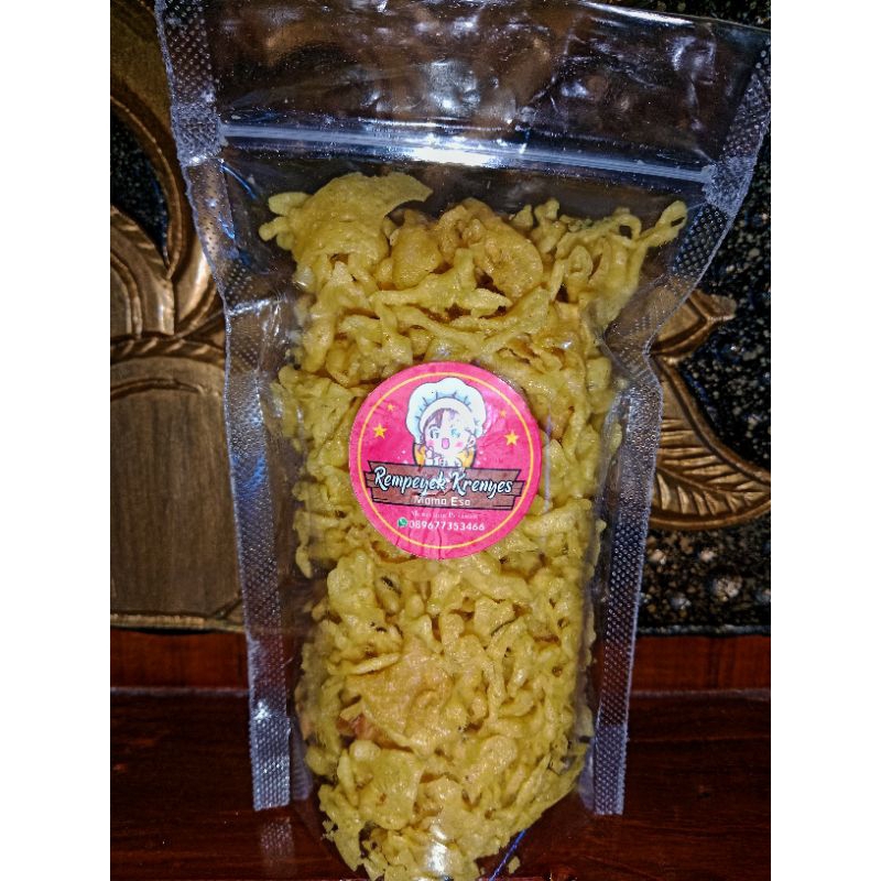 

Remukan Peyek /Rempeyek Krenyes/kemasan 100gr