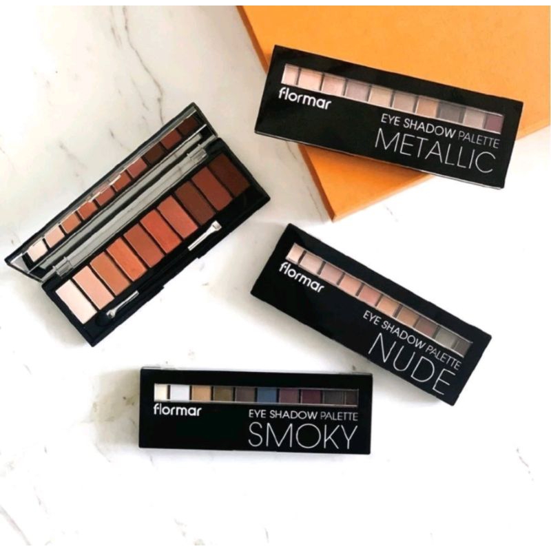 Flormar Eyeshadow Palette Makeup / Eyeshadow 10 warna