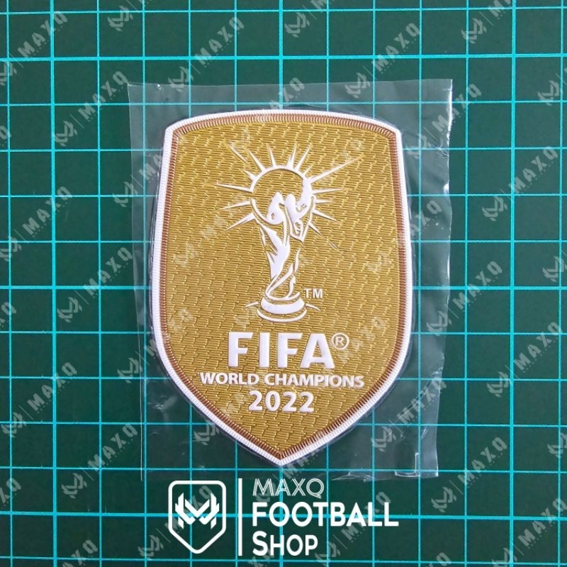 PATCH ARGENTINA WORLD CUP 2022 WINNER WORLD CHAMPIONS 2022