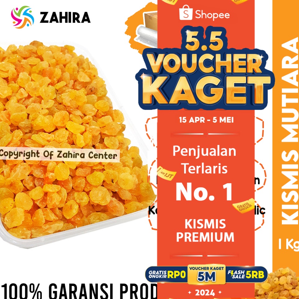 

Pro Seller Kismis Premium 1kg Asam Manis Mutiara Raisins Rasa Manis Enak Fresh Khas Arab MPASI Oleh Haji Umrah