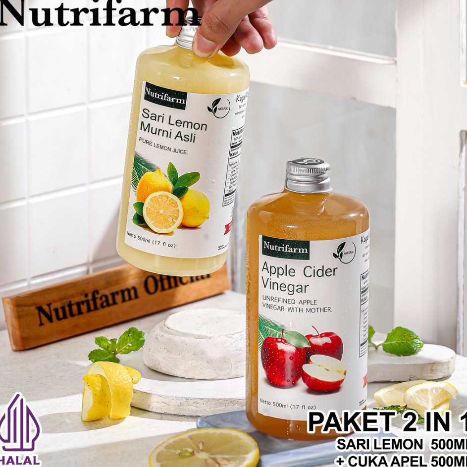 

Limited CUKA APEL PAKET 2 IN 1 ORIGINAL ORGANIK 5ML APPLE CIDER VINEGAR CUKA SARI APEL BRAGG NUTRIFARM DEHEALTH SUPPLIES DARIBUMI BEORGANIK