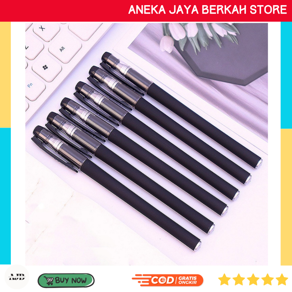 

⭐☑️ [ ] - ⭐ Pulpen Gel Tabung Jarum Penuh 0.5mm 1 PCS Ink Water Base
