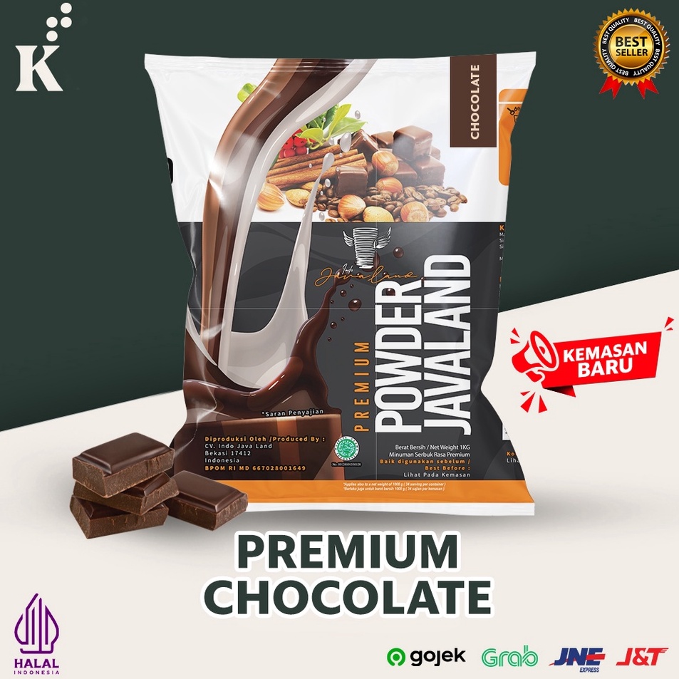 

Sikat Sekarang Bubuk Minuman Premium Chocolate Coklat Javaland Grande 1kg