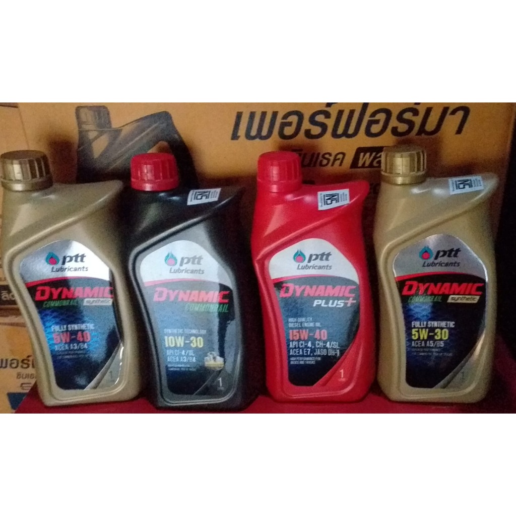 PTT Dynamic Commonrail oli mesin diesel kemasan 1 liter