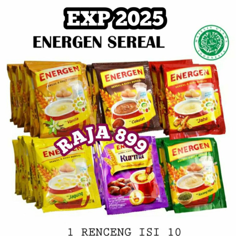 

Kejar Promo ENERGEN MINUMAN SEREAL RENCENG 1 X 32GR
