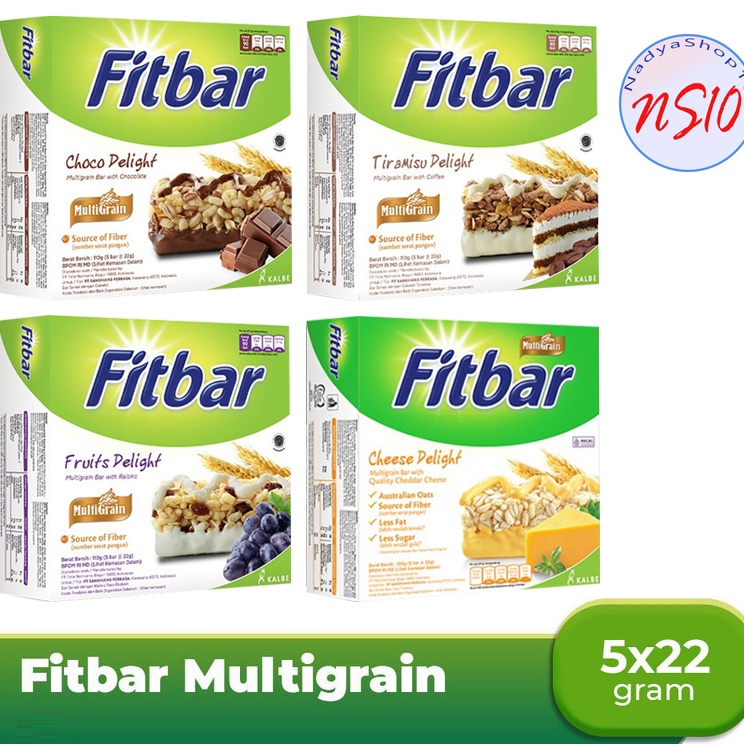 

Promotion Fitbar Multigrain 5 X 2 g